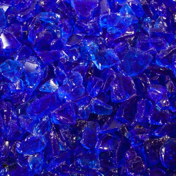 Glassplitt kobaltblau - 5-10mm